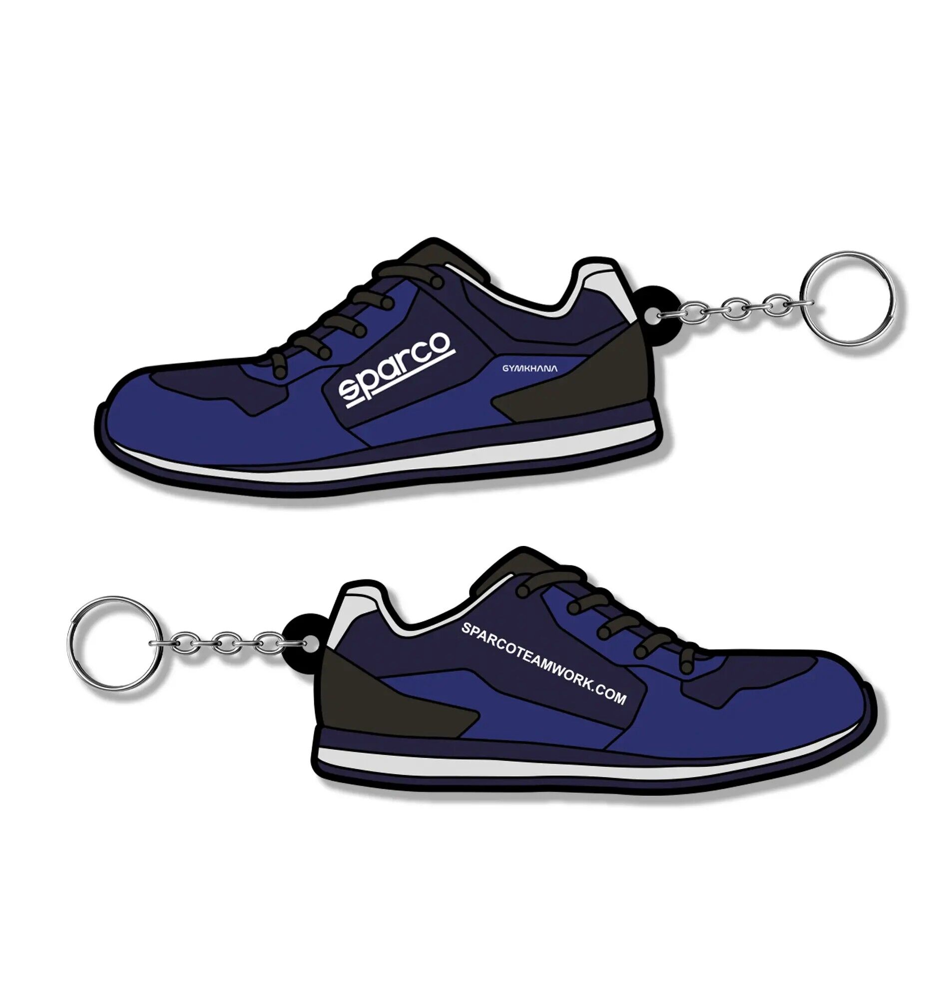 Sparco 3D keyring 8 Sparco Gymkhana sleutelhanger van rubber