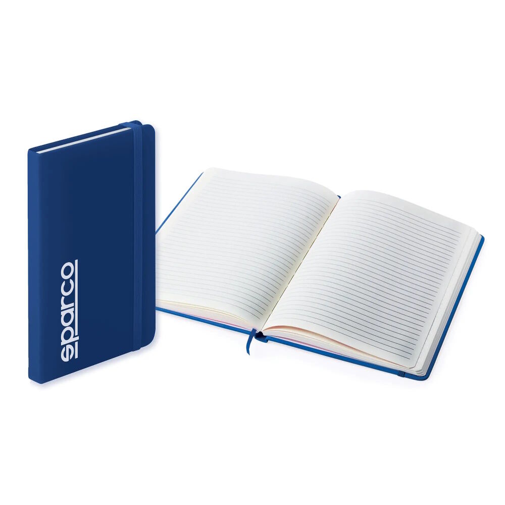Carnet de notes A5 Sparco 1 Sparco A5 notitieboek met omslag van synthetisch leer