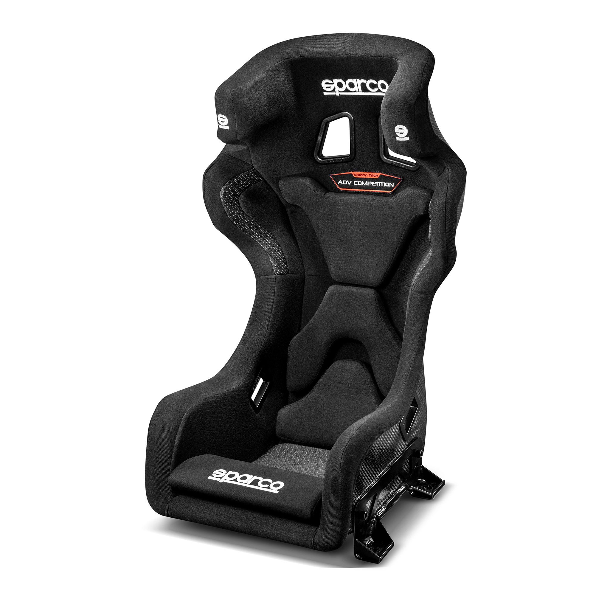 Sparco ADV Competition PAD FIA kuipstoel 1 Sparco ADV Competition PAD racestoel met uitneembare vulling, vooraanzicht