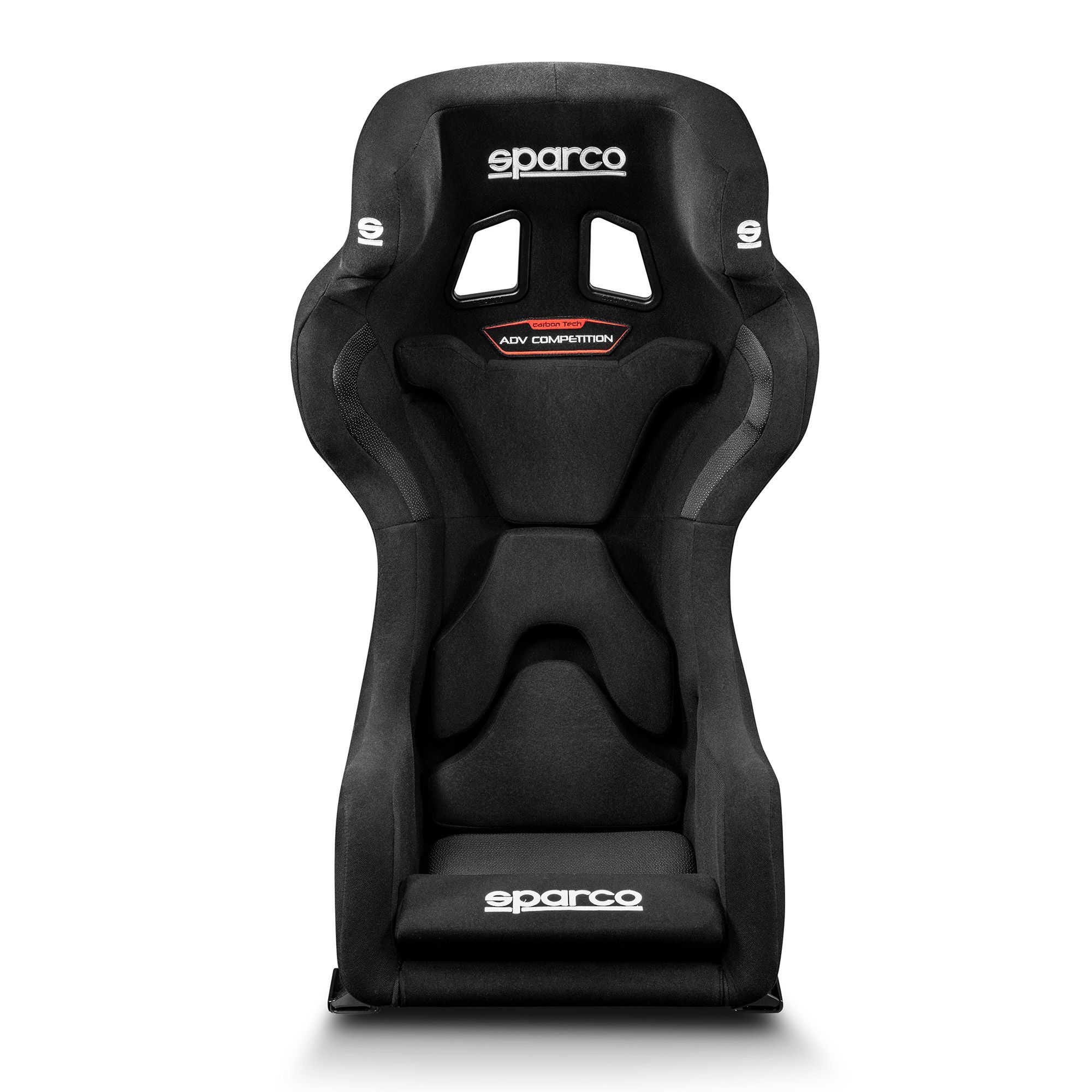 Sparco ADV Competition PAD FIA kuipstoel 3 Achteraanzicht van de ADV Competition PAD kuipstoel