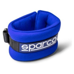 Sparco arm restraint in zwart met aluminium D-ring