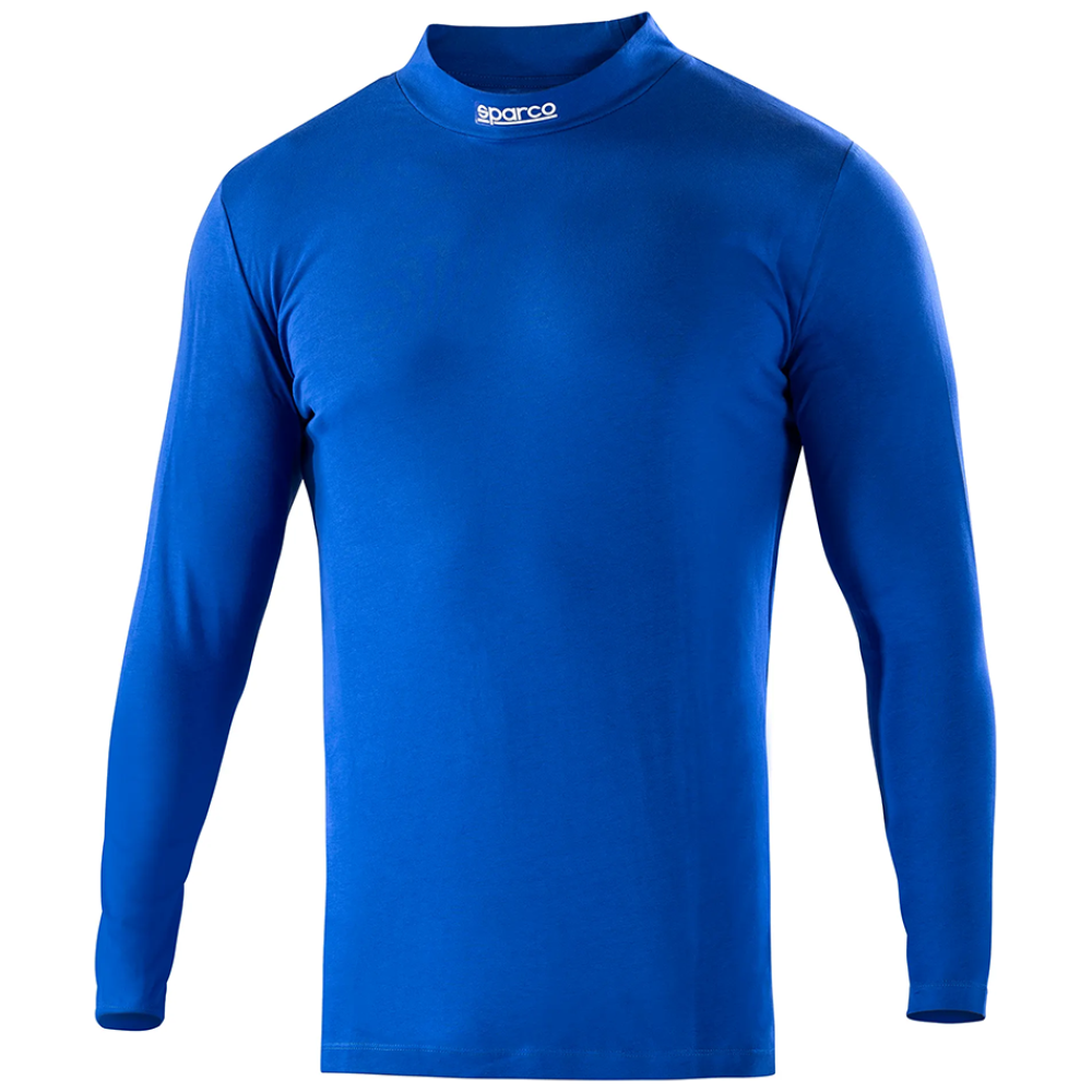 Sparco B-Rookie shirt lange mouw in blauw