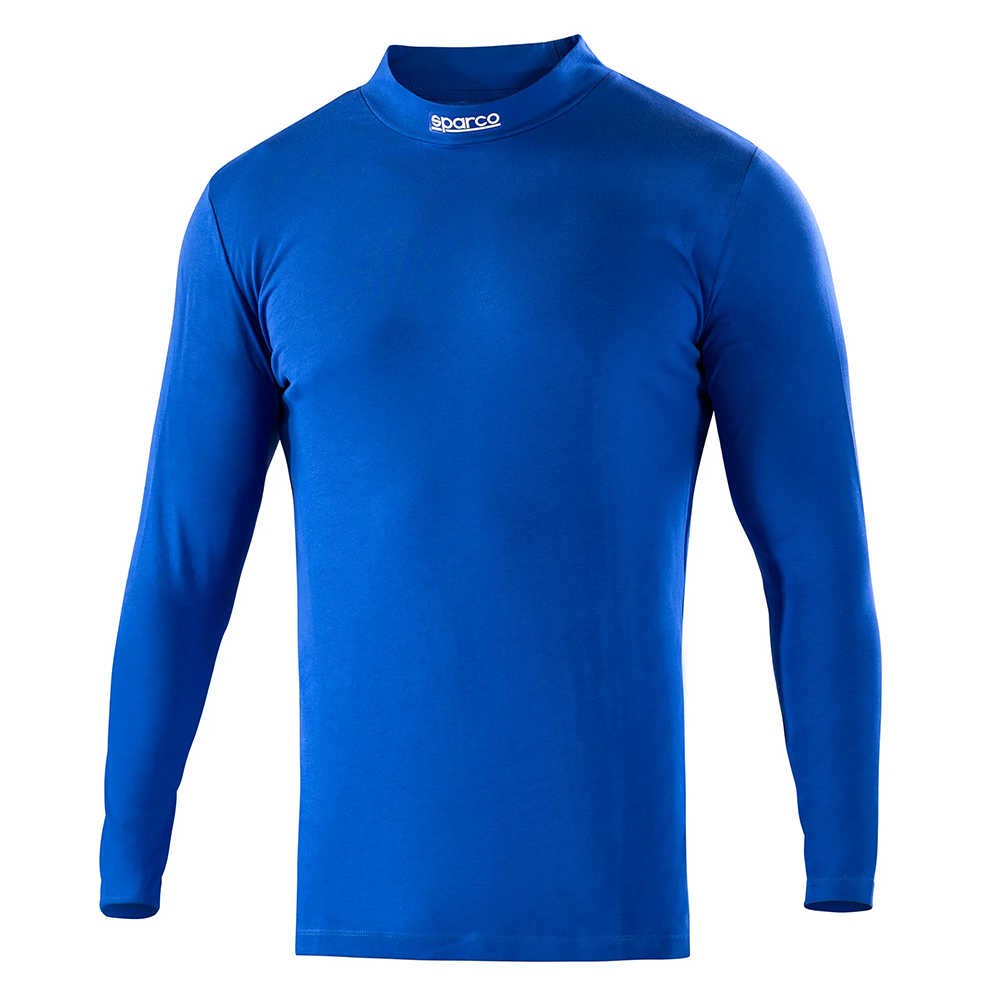 Sparco B-Rookie shirt lange mouw 1 Sparco B-Rookie shirt lange mouw in blauw