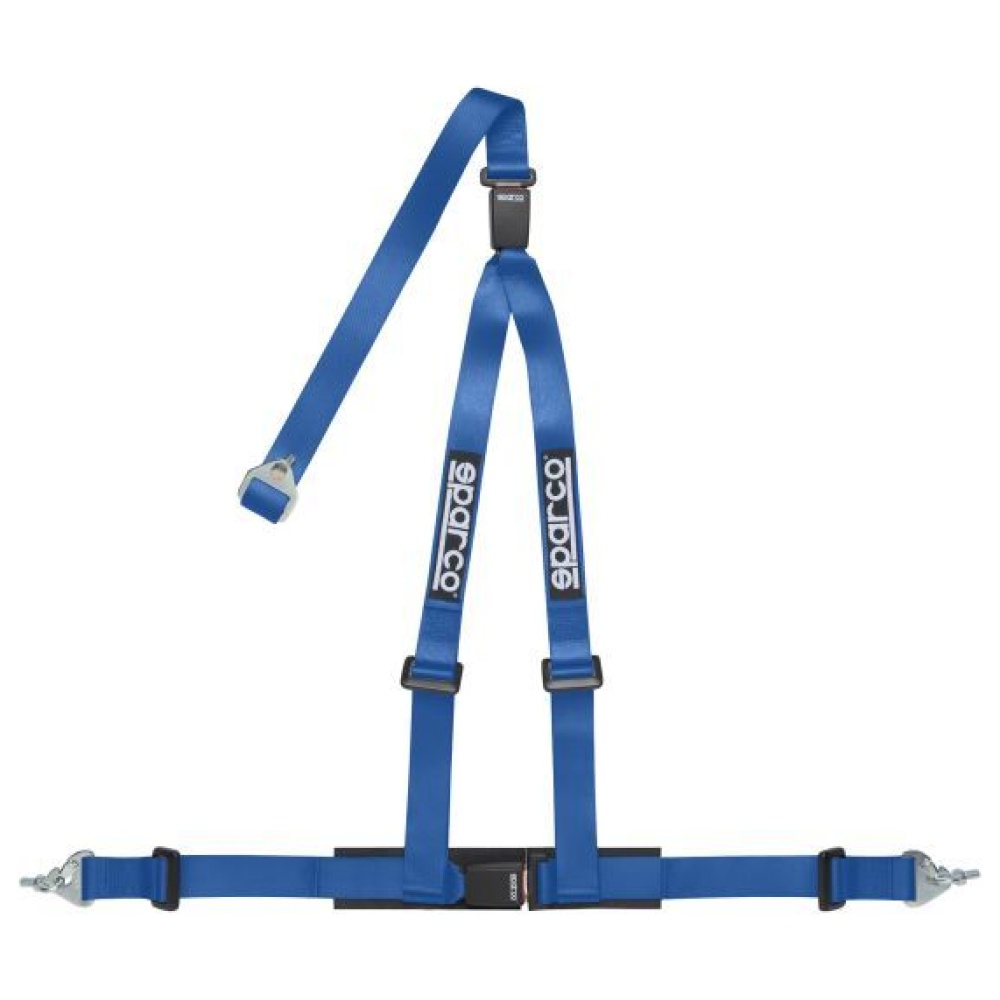 Sparco Club H-3M Dual clubsport gordel 3-punts in blauw