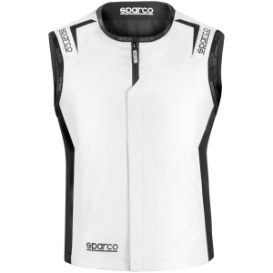 Witte Sparco Cooling Vest 2026 koelvest met herbruikbare koelelementen