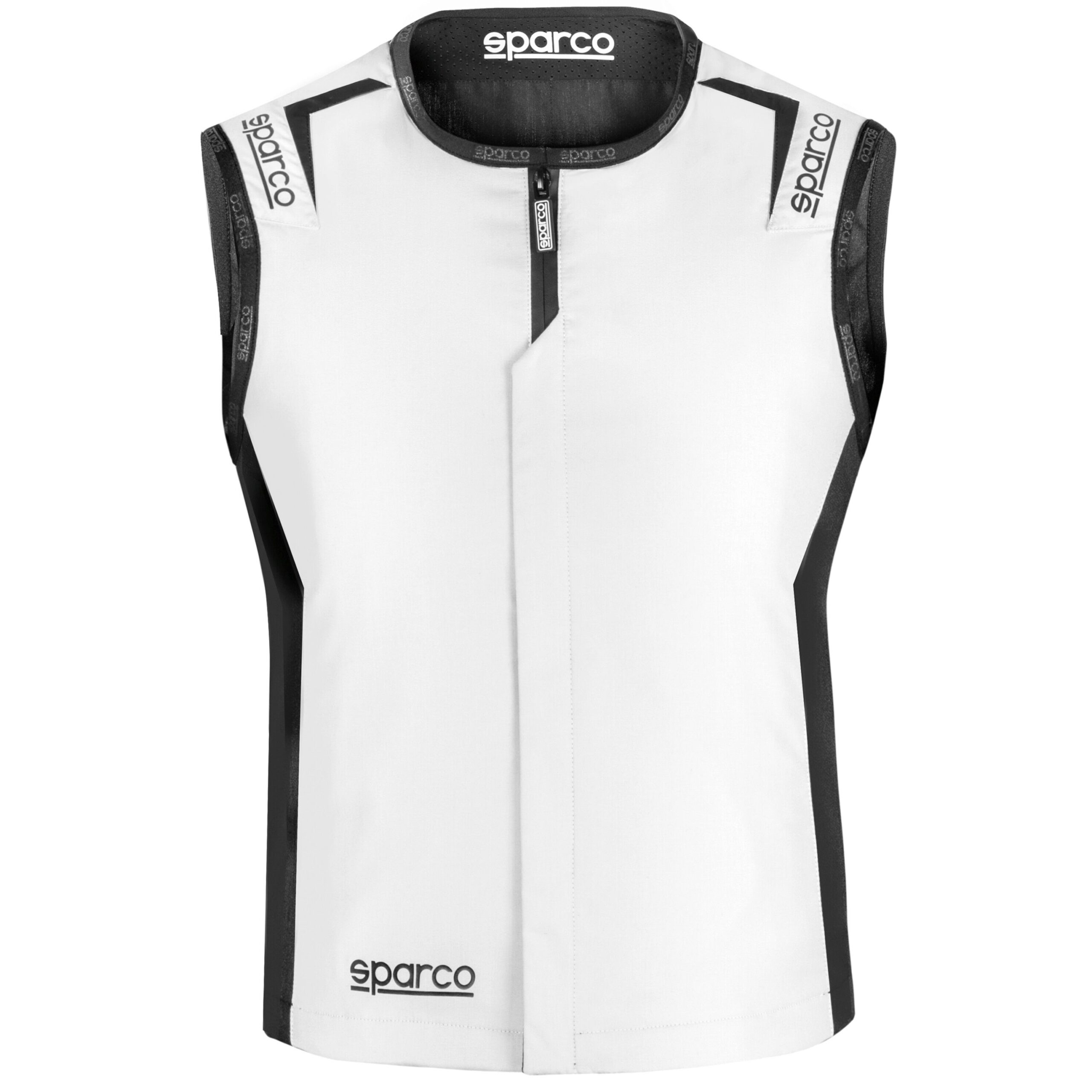 Gilet rafraîchissant Sparco Cooling Vest 2026 1 Witte Sparco Cooling Vest 2026 koelvest met herbruikbare koelelementen