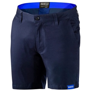 Sparco Corporate bermuda in zwart met rits- en knoopsluiting
