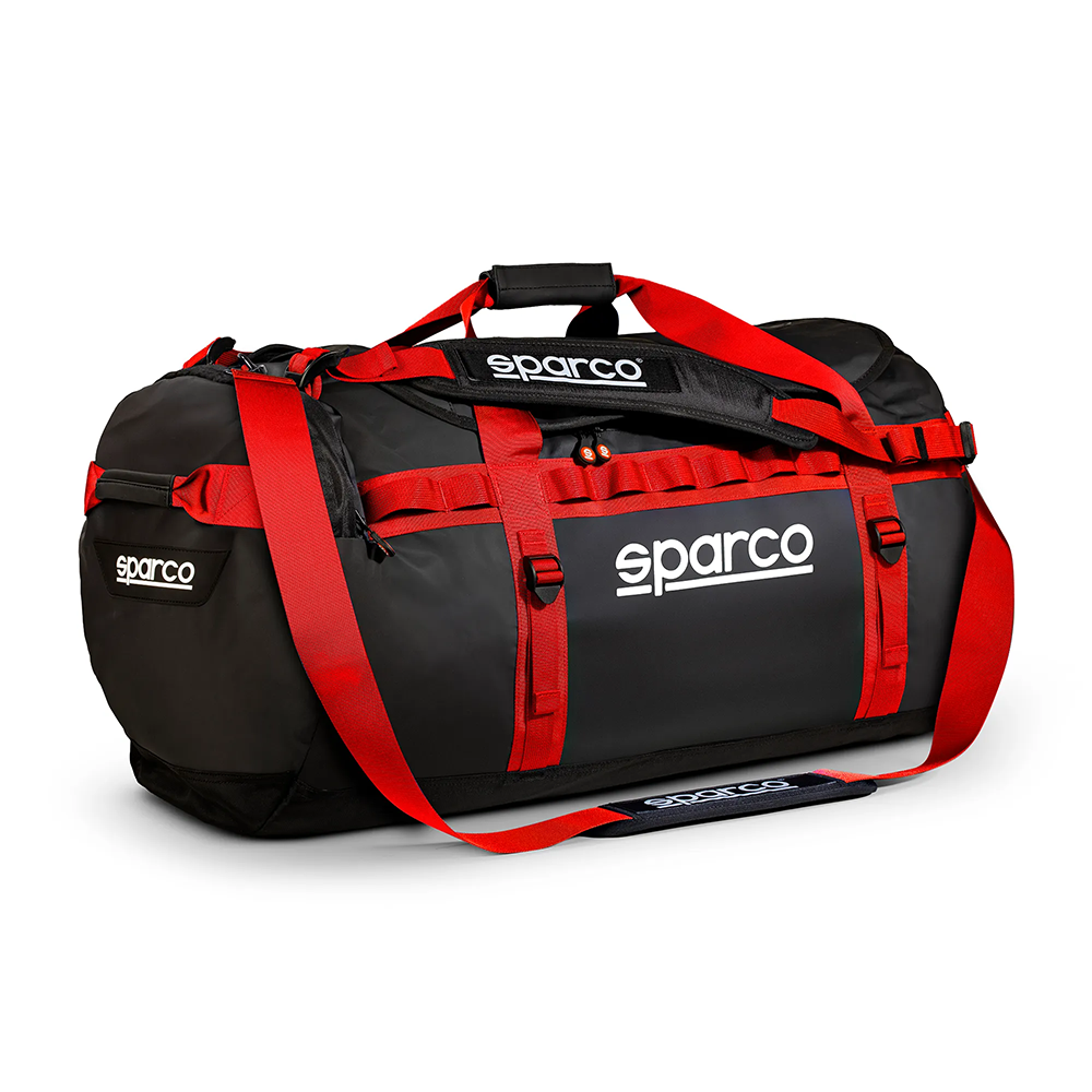 Sac de voyage Sparco Dakar large 2 Grote Sparco Dakar reistas in zwart met rood