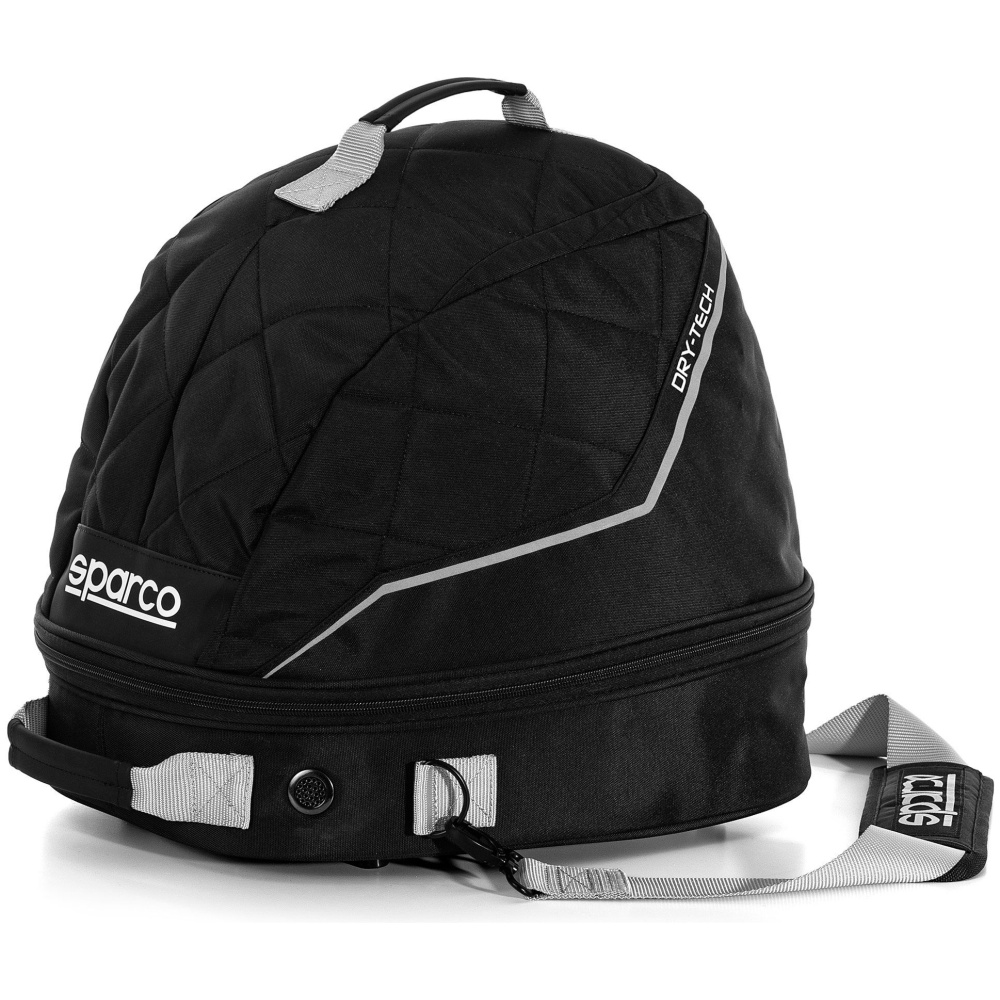 Sparco Dry-Tech helmtas met schelpvorm voor helm en HANS