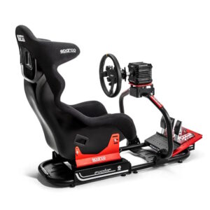 Sparco GT-R Rig I sim rig met Circuit II stoel en Fanatec direct drive