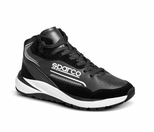 Sparco Fast FIA racing shoes 1 Sparco Fast raceschoenen in running-stijl van geperforeerd leer