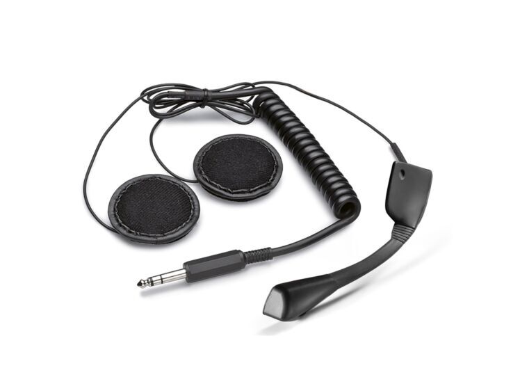Sparco Flux RJ intercom kit 2 Microfoonarm en luidsprekers van de Sparco helm intercomset