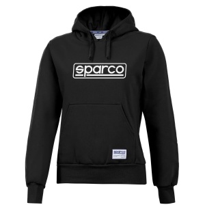 Sparco Frame hoodie dames in rood met capuchon