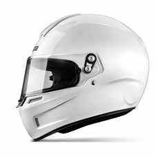 Casque de karting Sparco GP KF-4W CMR taille S 3 Sparco KF-4W CMR helm, detail van de kap uit de Sparco catalogus