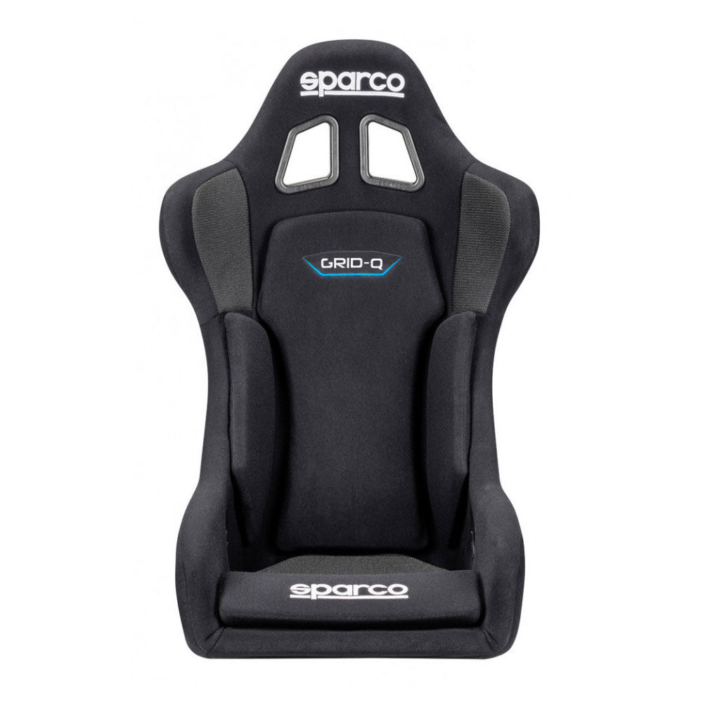 Baquet de course Sparco Grid Q QRT FIA 2 Zijkant van de Sparco Grid Q met klittenbandkussens