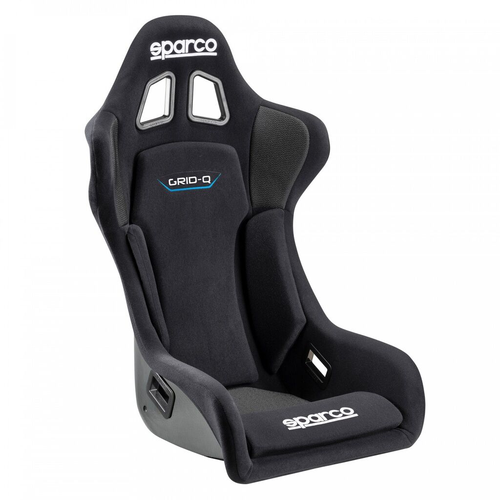 Baquet de course Sparco Grid Q QRT FIA 4 Schuin aanzicht van de Sparco Grid Q racestoel