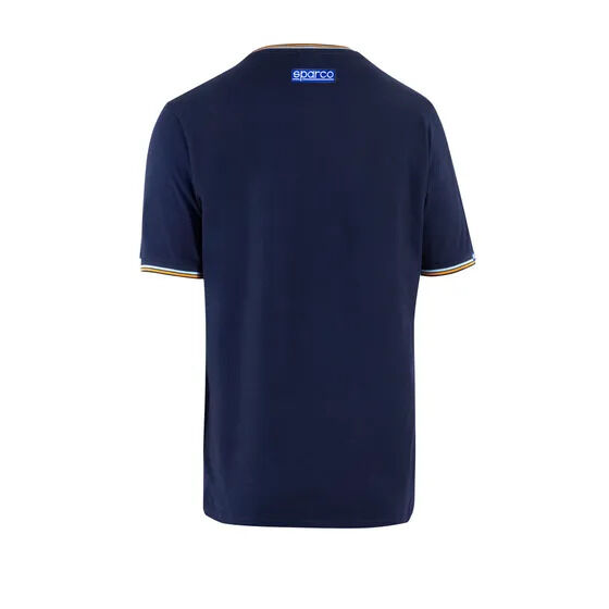 Sparco Gulf Pocket T-shirt 3 Achterkant van het blauwe Gulf borstzakshirt