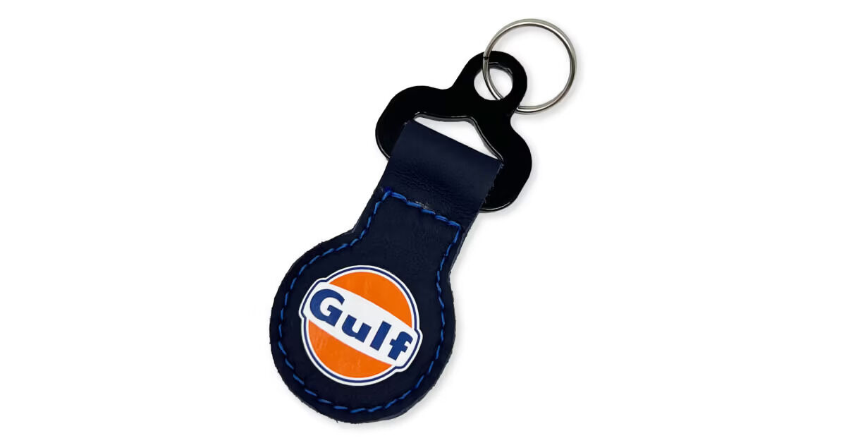Porte-clés Sparco Gulf 1 Sparco Gulf sleutelhanger in marineblauw met Gulf-patch