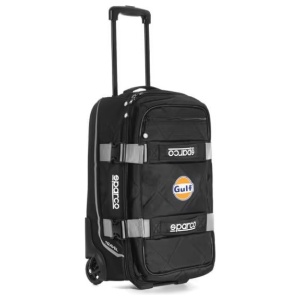 Sparco Gulf Travel trolley in Gulf-kleuren met uitschuifbaar handvat