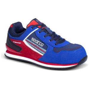 Gymkhana Montecarlo Martini Racing veiligheidsschoen van Sparco in marineblauw met rood