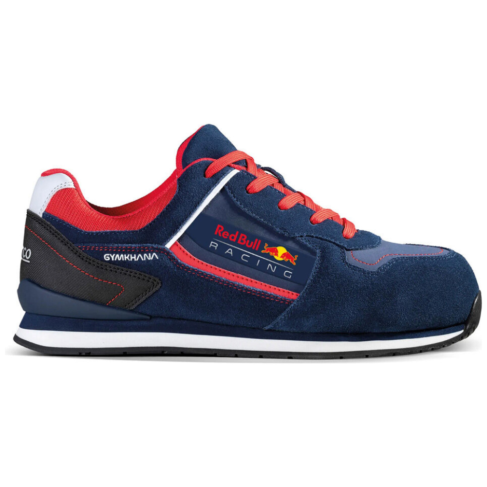 Gymkhana Red Bull veiligheidsschoen van Sparco in Red Bull Racing kleuren