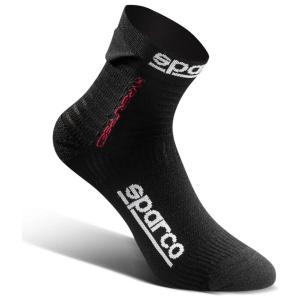 Sparco Hyperspeed gaming sokken in zwart en rood