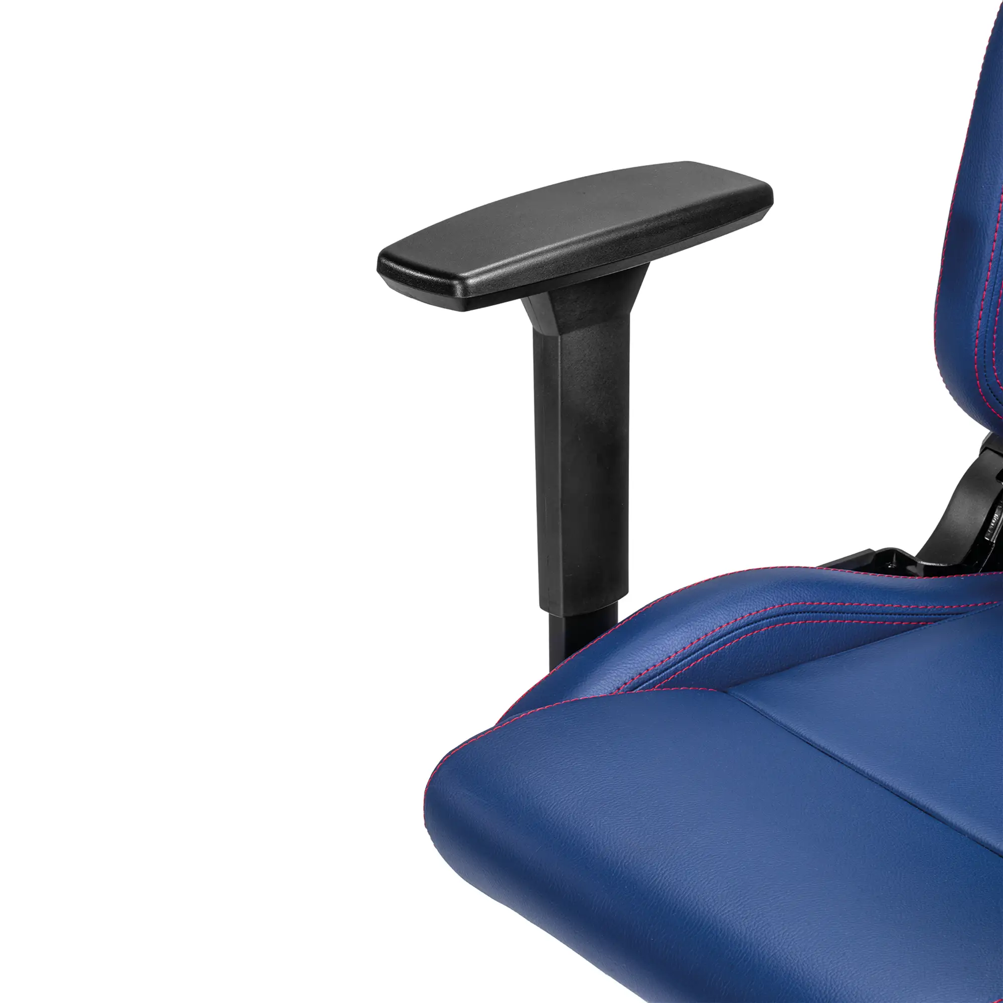 Chaise de bureau Sparco Icon Martini Racing 2 Zijkant van de Sparco Icon bureaustoel met Martini-logo op het kussen