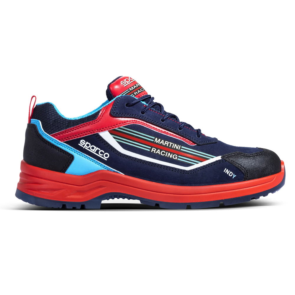 Chaussure de sécurité Sparco Indy Sanremo Martini Racing S3S 2 Martini Racing veiligheidsschoen van Sparco met suède bovenwerk, tweede foto