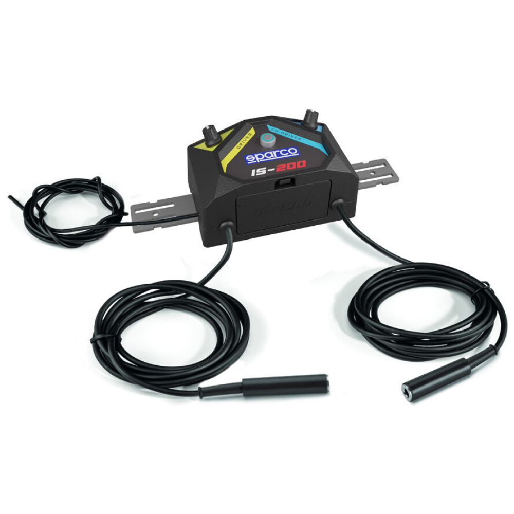 Sparco IS-200 intercom bedieningseenheid met twee volumeknoppen