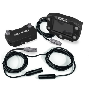 Sparco IS-400 F intercom met afstandsbediening en 7 inch scherm
