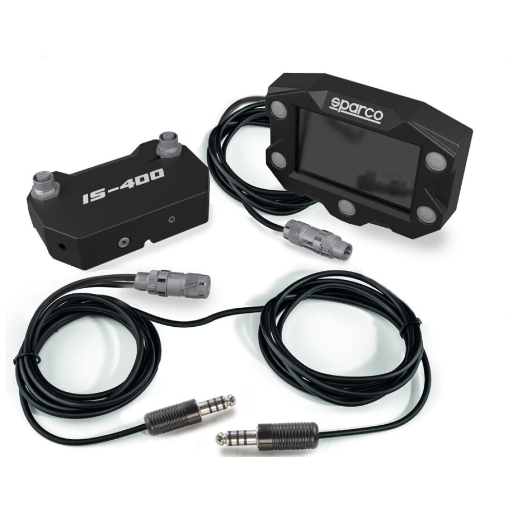 Sparco IS-400 M intercom met mannelijke Nexus-connectoren