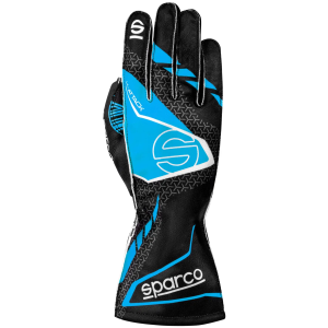 Sparco K-Attack kart handschoenen zwart met grijs