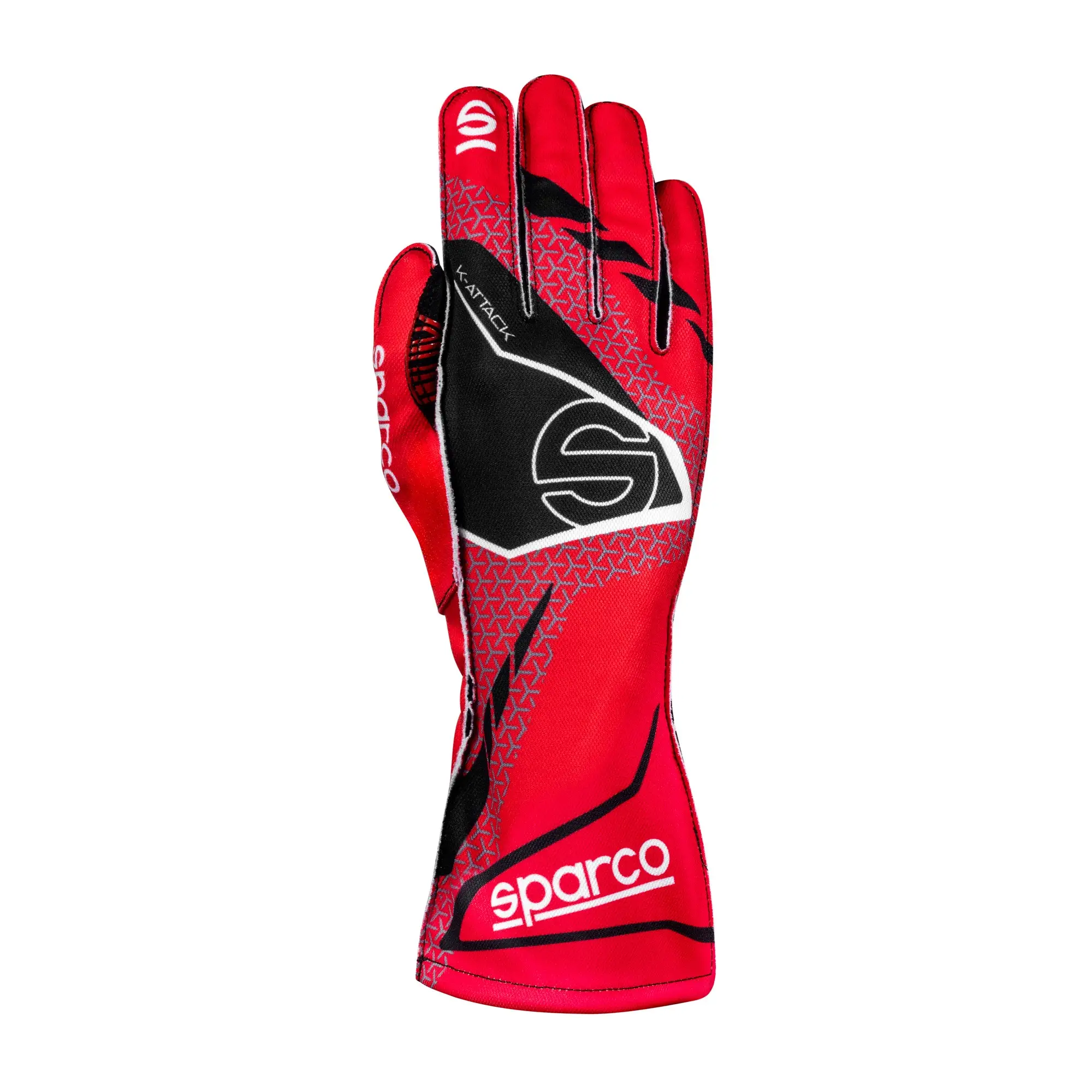 Sparco K-Attack kart handschoenen 3 Sparco K-Attack handschoen rood met zwart
