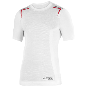 Sparco K-Carbon ondershirt korte mouw zwart met blauw