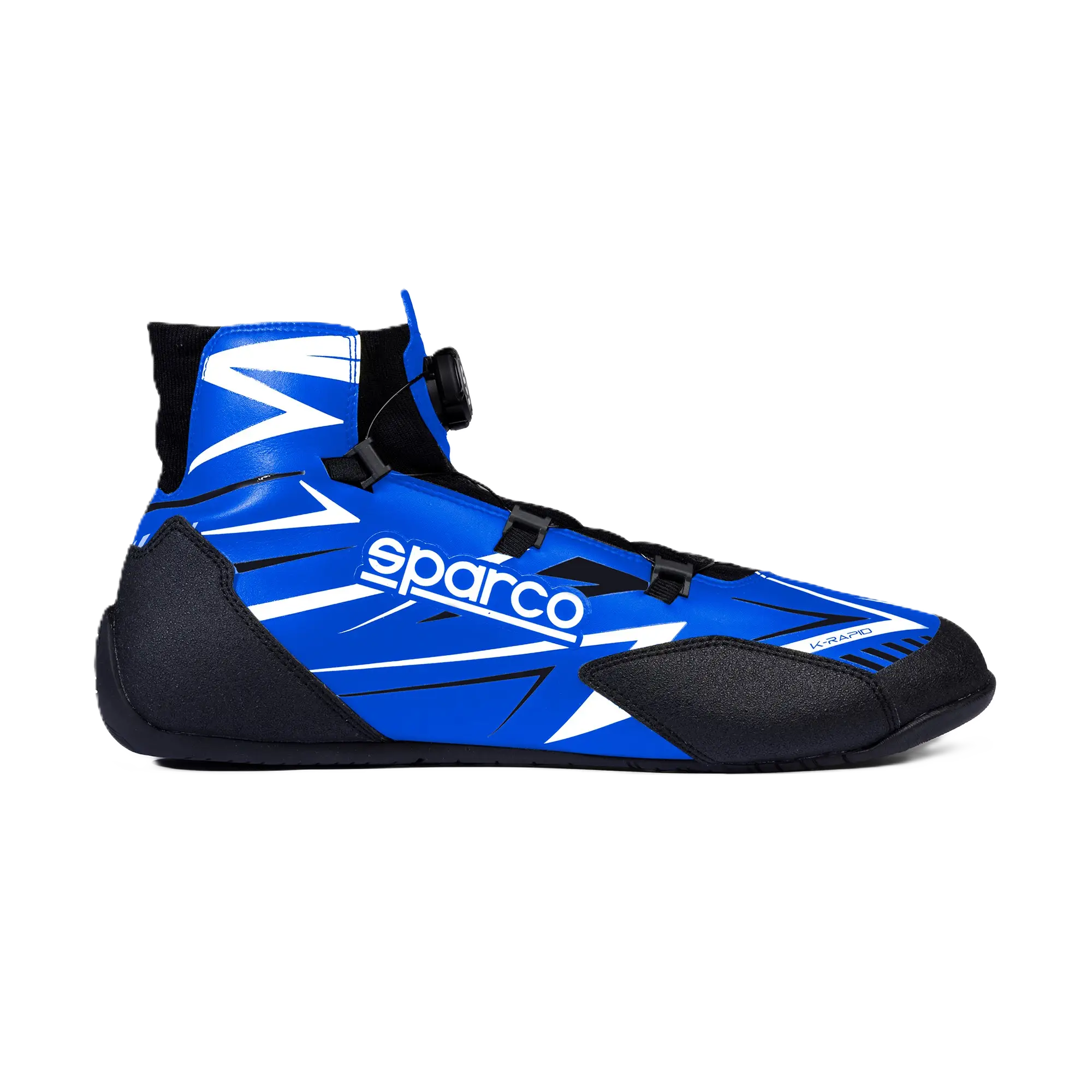 Chaussures de karting Sparco K-Rapid Rotor 1 Sparco K-Rapid Rotor kartschoenen zwart met wit