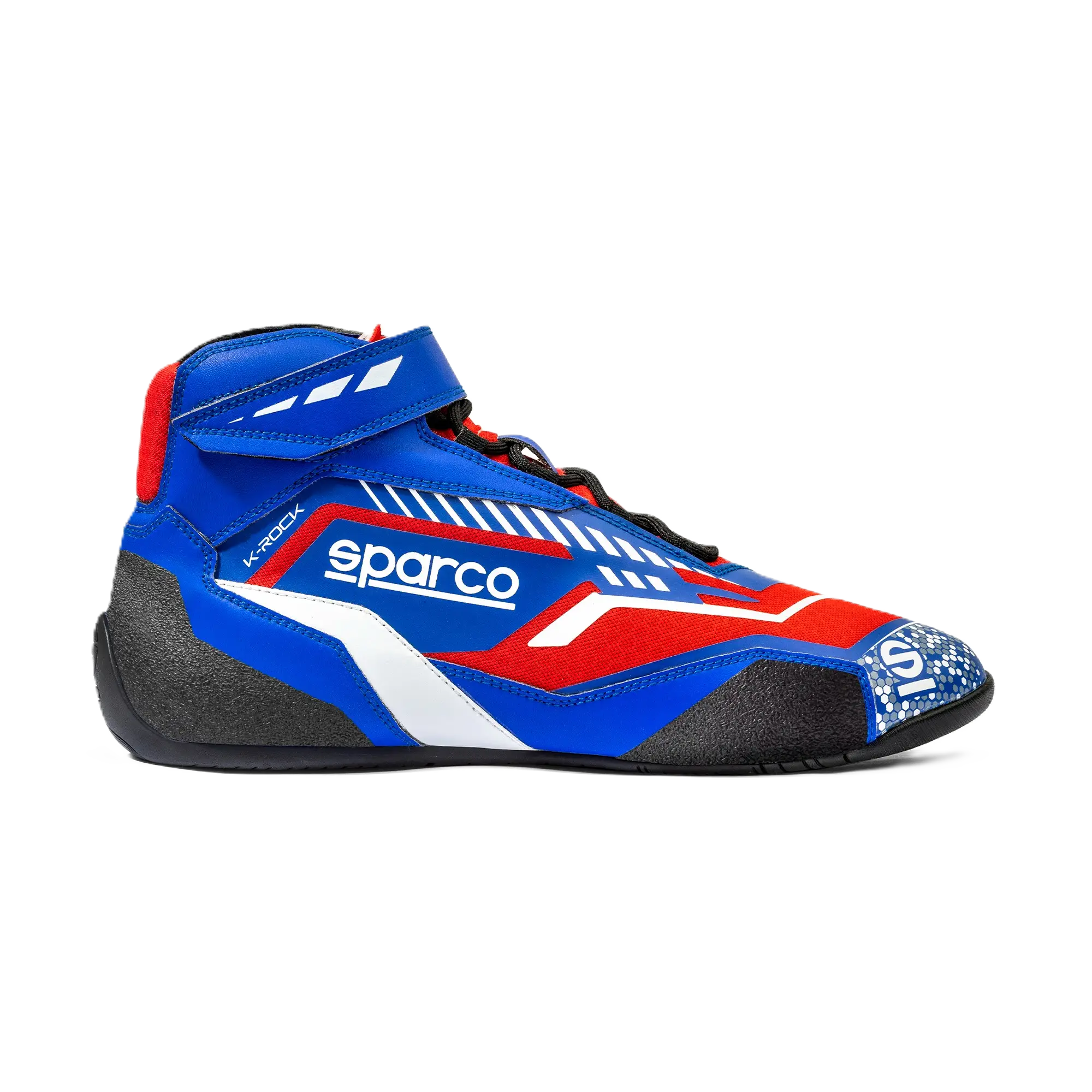 Sparco K-Rock kart shoes 4 Sparco K-Rock kartschoen lichtblauw met rood