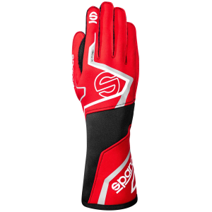 Sparco K-Tide+ kart handschoenen rood met zwart