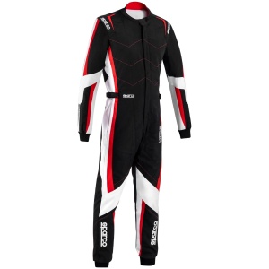 Sparco Kerb Advanced kartoverall zwart met rood