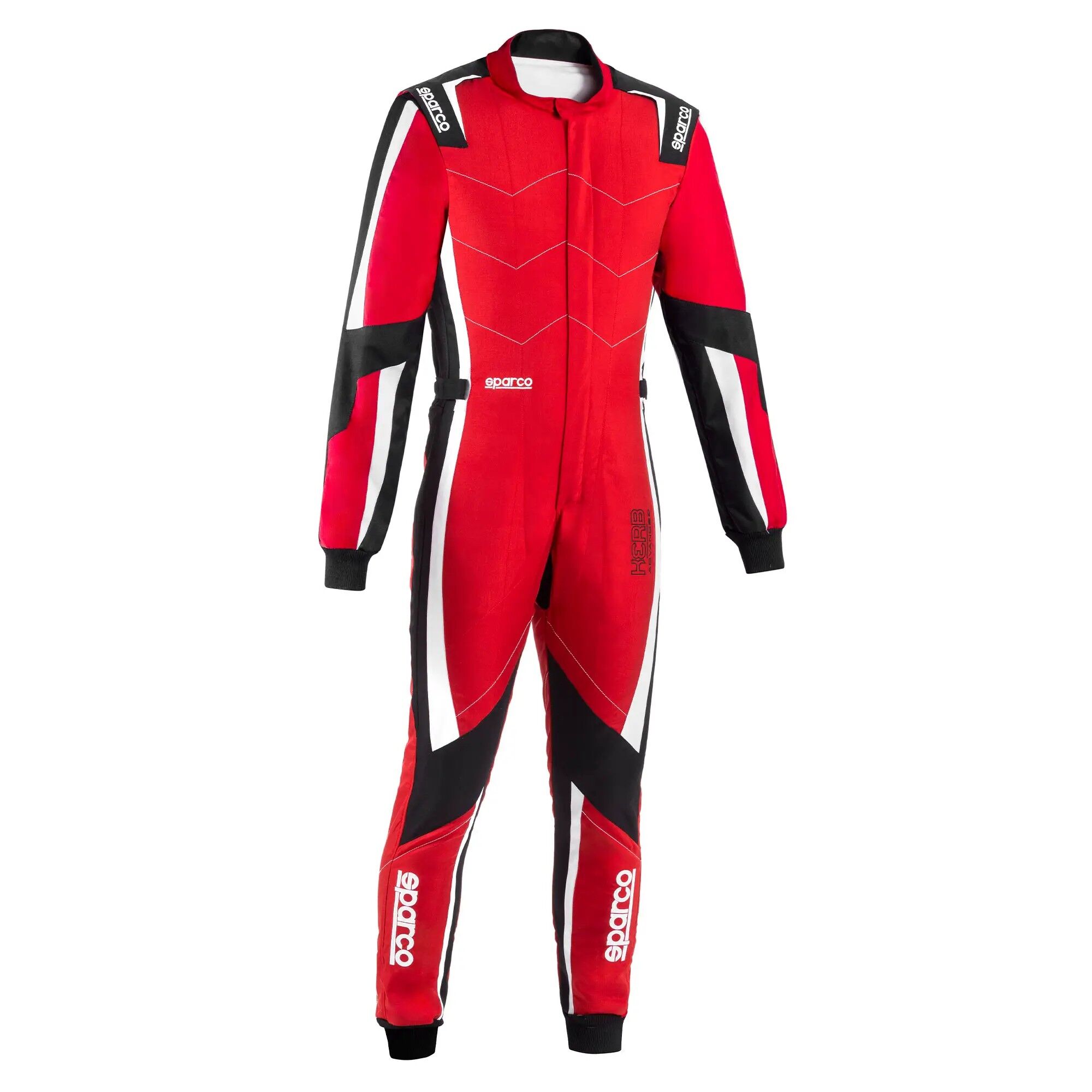 Combinaison de karting Sparco Kerb Advanced 3 Sparco Kerb Advanced kartpak rood met zwart