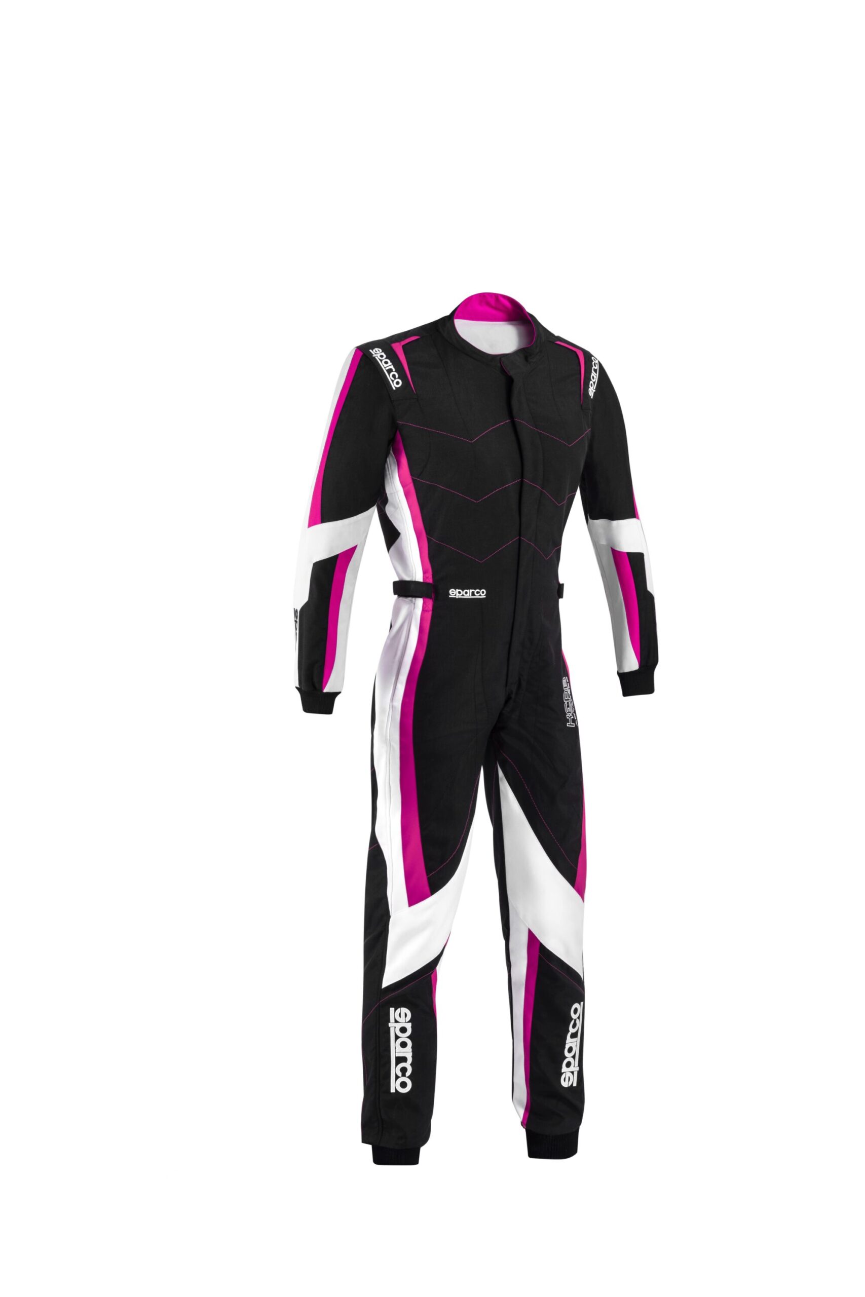 Combinaison de karting Sparco Kerb Advanced Lady 1 Sparco Kerb Advanced Lady kartoverall in zwart en fuchsia