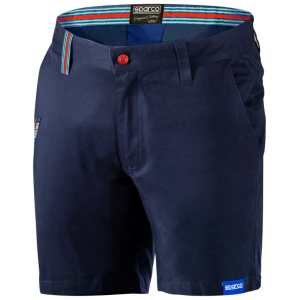 Martini Racing bermuda van Sparco in marineblauw