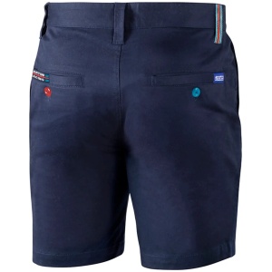 Martini Racing bermuda van Sparco in marineblauw