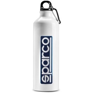 Martini Racing drinkfles van Sparco, aluminium met schroefdop