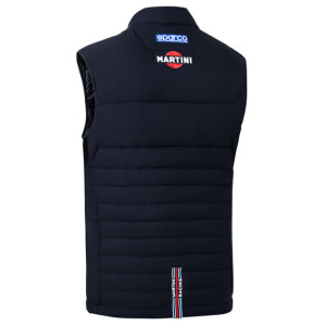 Martini Racing Frame bodywarmer van Sparco in marineblauw