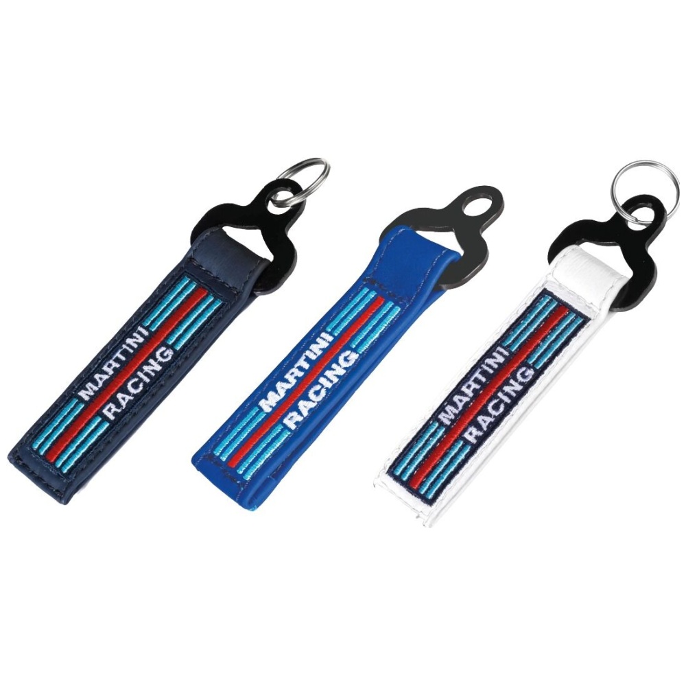 Martini Racing leren sleutelhanger van Sparco in drie kleuren
