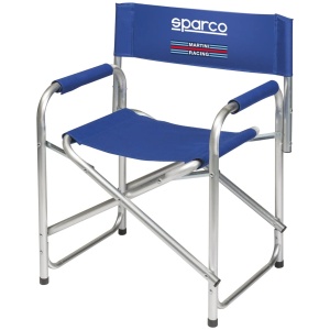 Sparco Martini Racing paddock klapstoel met aluminium frame