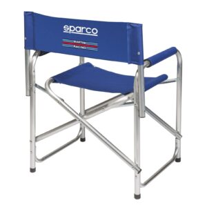 Sparco Martini Racing paddock klapstoel met aluminium frame