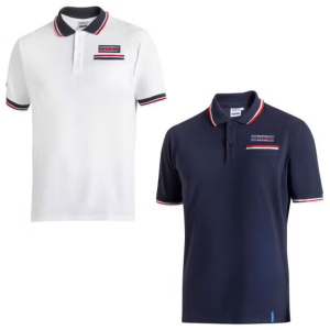 Martini Racing Pocket polo van Sparco met borstzak en logopatch