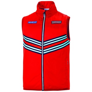 Martini Racing Replica bodywarmer van Sparco in marineblauw