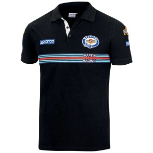 Martini Racing Replica polo van Sparco in marineblauw